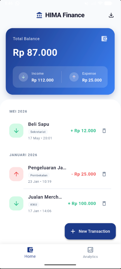 Financial Flow Management App